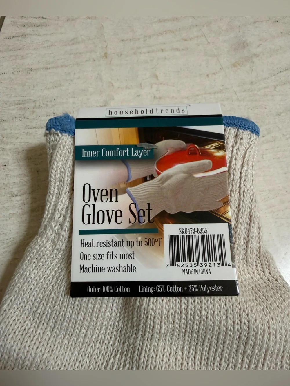 Household Trends Oven Glove Set NWT Kitchen Baking